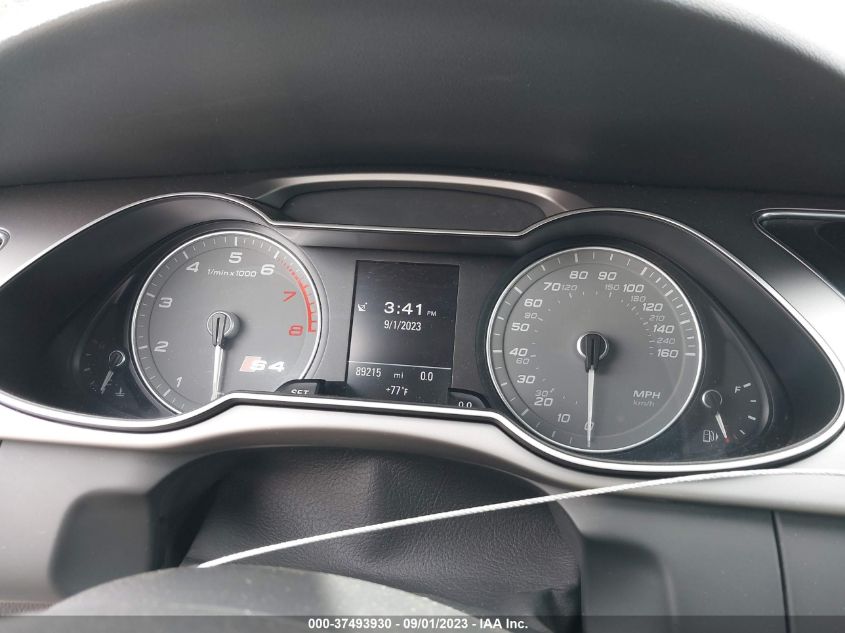 2013 AUDI S4 PREMIUM PLUS WAUBGAFL5DA148668