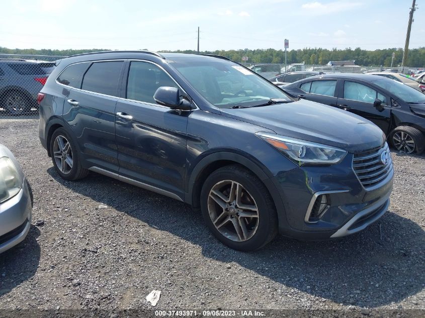 2017 HYUNDAI SANTA FE LIMITED ULTIMATE - KM8SRDHF1HU207429