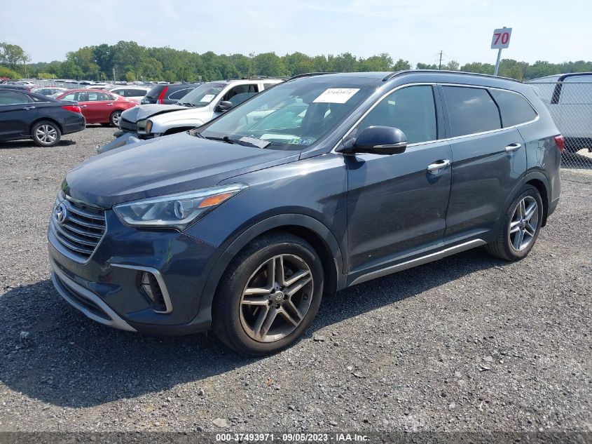 2017 HYUNDAI SANTA FE LIMITED ULTIMATE - KM8SRDHF1HU207429