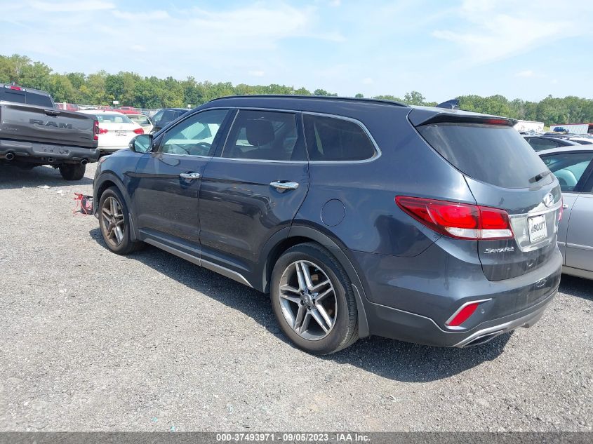 2017 HYUNDAI SANTA FE LIMITED ULTIMATE - KM8SRDHF1HU207429