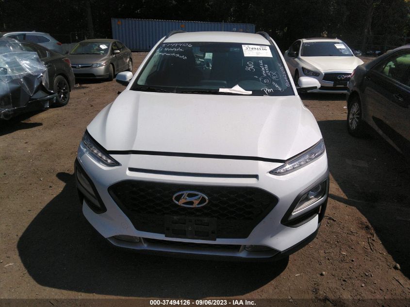 2021 HYUNDAI KONA SEL - KM8K2CAA7MU695468