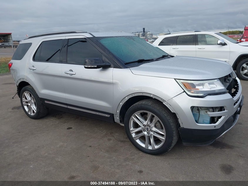 VIN 1FM5K8D88HGD64132 2017 FORD EXPLORER XLT