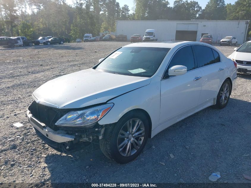 2013 HYUNDAI GENESIS 3.8L - KMHGC4DD0DU249158
