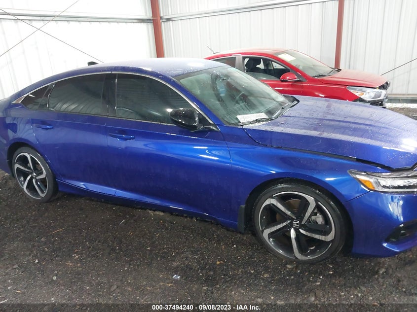 VIN 1HGCV1F43NA094845 2022 HONDA ACCORD SEDAN SPORT SE