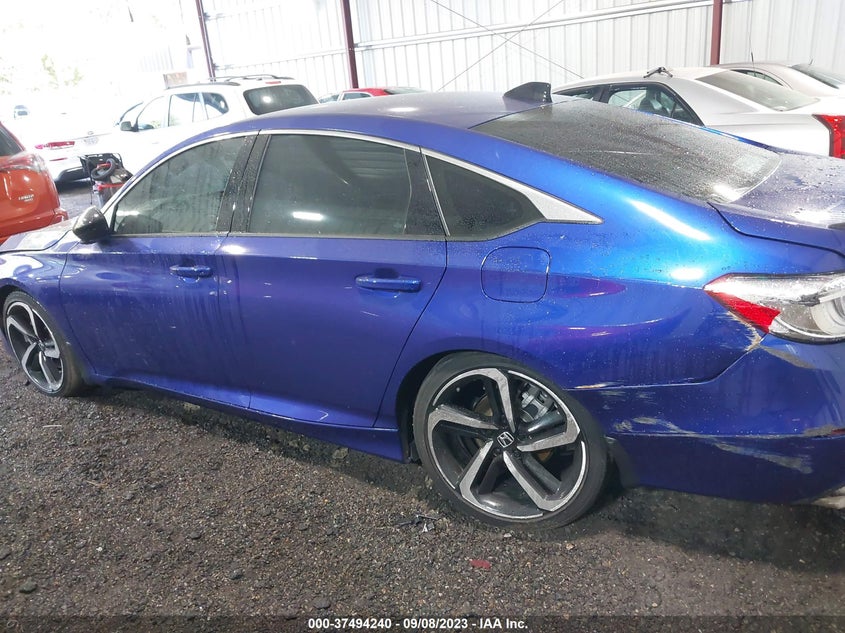 VIN 1HGCV1F43NA094845 2022 HONDA ACCORD SEDAN SPORT SE
