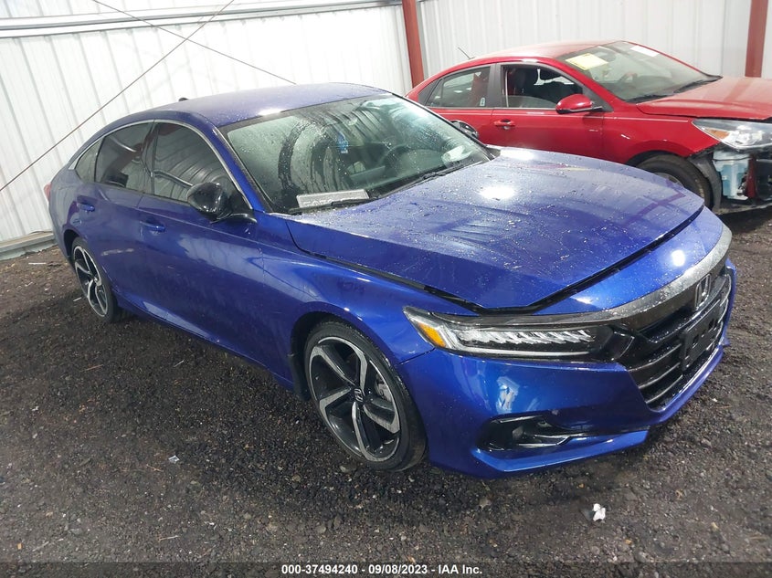 VIN 1HGCV1F43NA094845 2022 HONDA ACCORD SEDAN SPORT SE