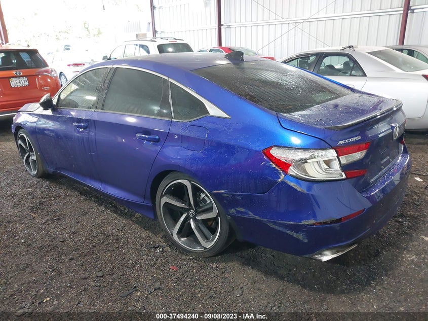 VIN 1HGCV1F43NA094845 2022 HONDA ACCORD SEDAN SPORT SE