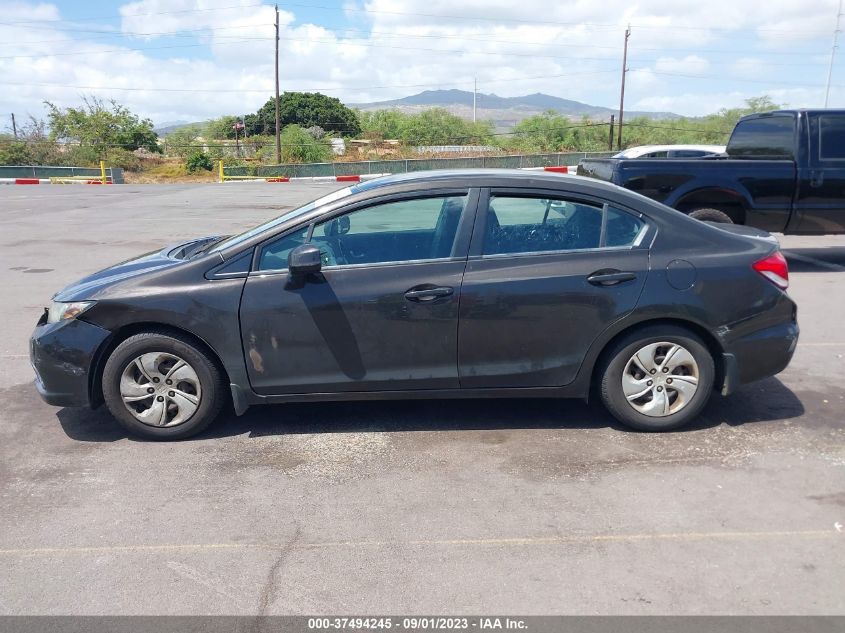 2013 HONDA CIVIC SDN LX - 19XFB2F53DE003345