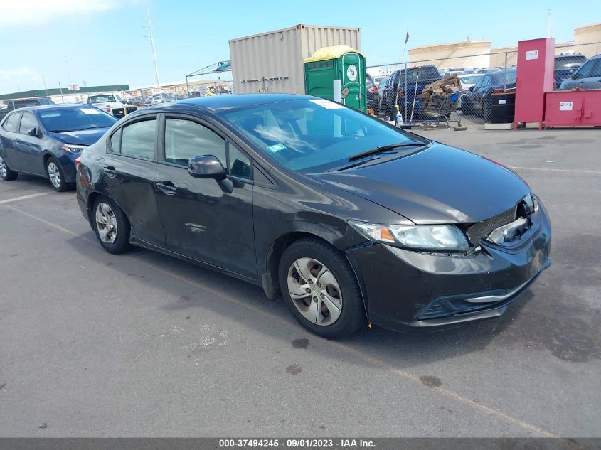 2013 HONDA CIVIC SDN LX - 19XFB2F53DE003345