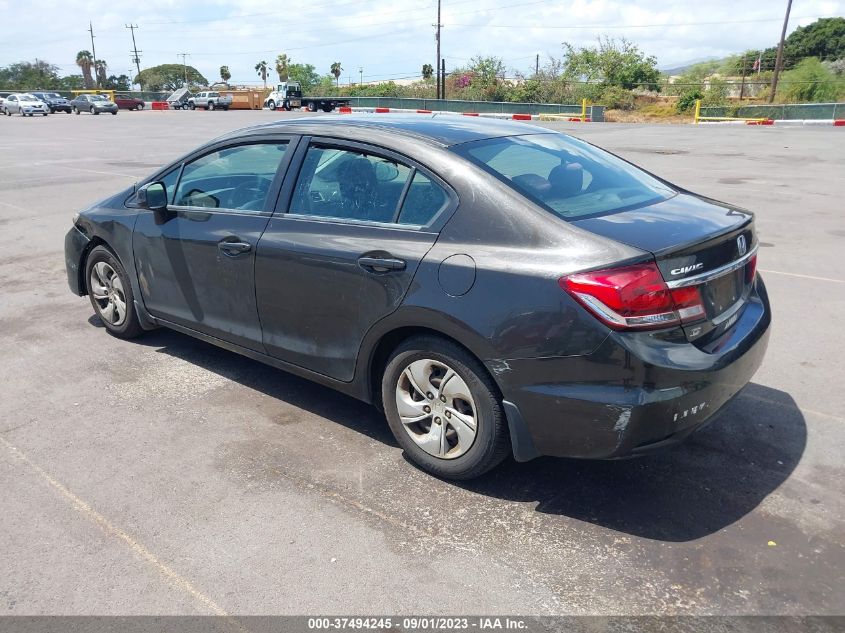 2013 HONDA CIVIC SDN LX - 19XFB2F53DE003345
