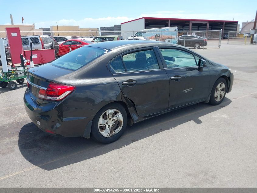 2013 HONDA CIVIC SDN LX - 19XFB2F53DE003345