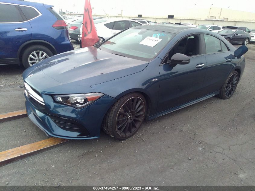 2022 MERCEDES-BENZ AMG CLA 35 - W1K5J5BB9NN302420