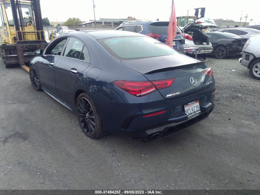 2022 MERCEDES-BENZ AMG CLA 35 - W1K5J5BB9NN302420