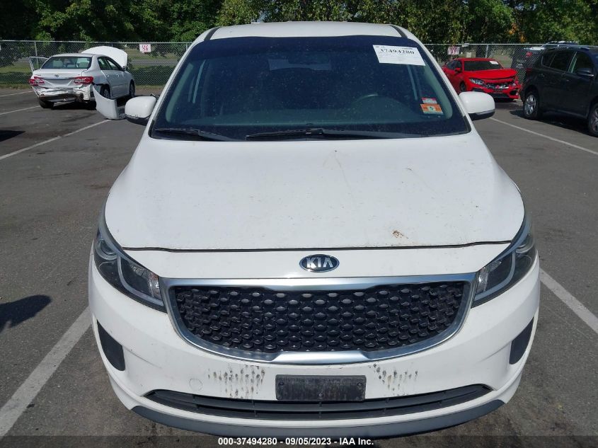 2015 KIA SEDONA L - KNDMA5C13F6016439