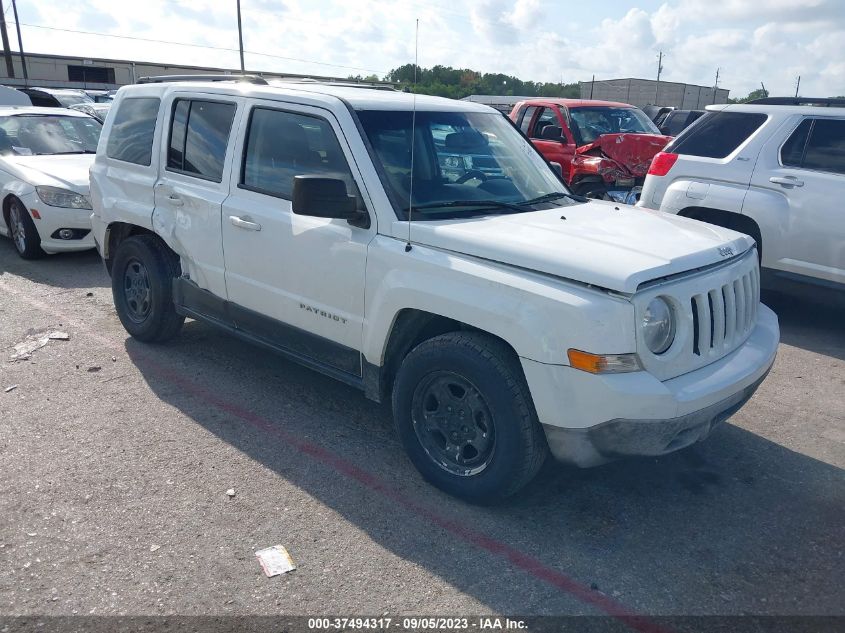 2016 JEEP PATRIOT SPORT - 1C4NJPBA2GD527607