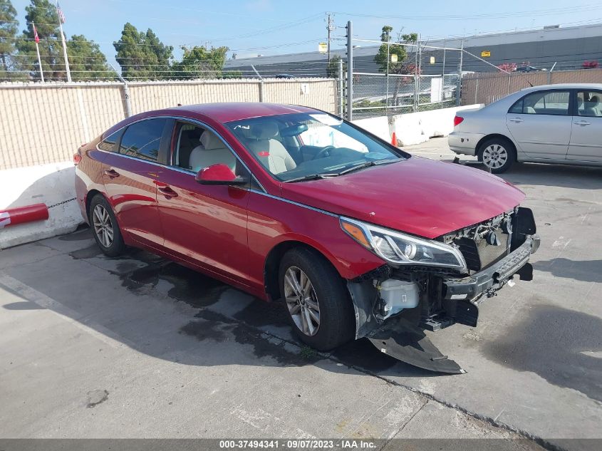 2016 HYUNDAI SONATA 2.4L SE - 5NPE24AF8GH359796