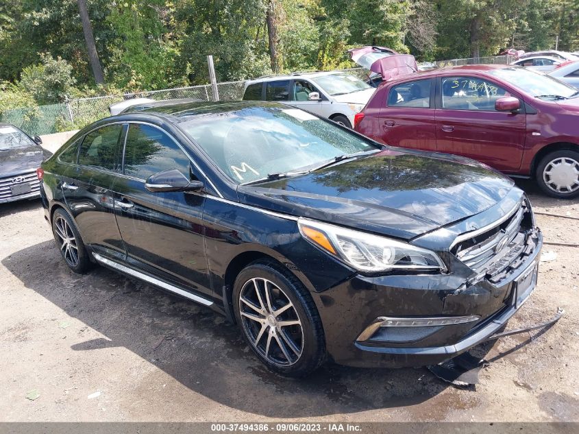 2015 HYUNDAI SONATA 2.4L LIMITED - 5NPE34AFXFH129351