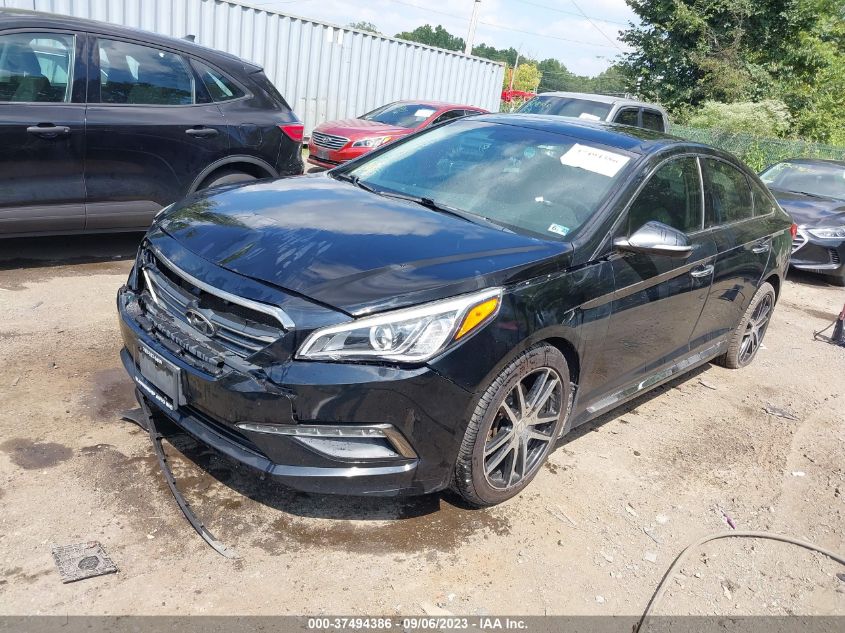 2015 HYUNDAI SONATA 2.4L LIMITED - 5NPE34AFXFH129351