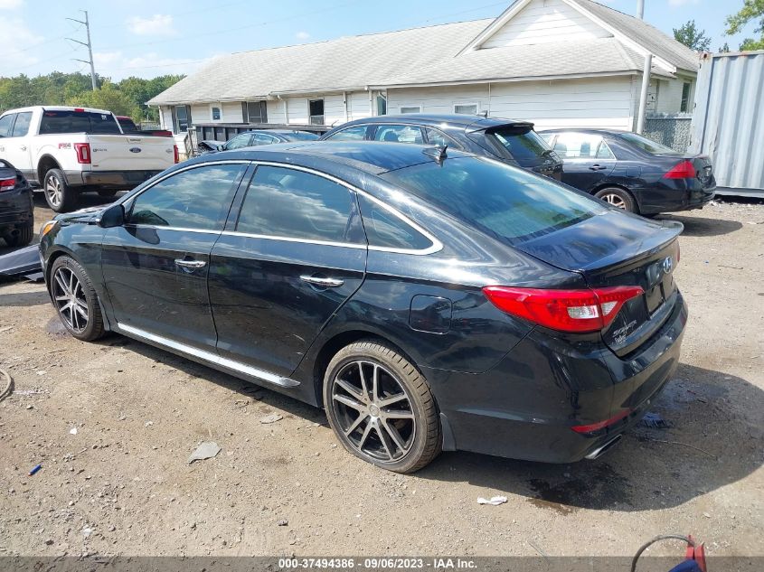 2015 HYUNDAI SONATA 2.4L LIMITED - 5NPE34AFXFH129351