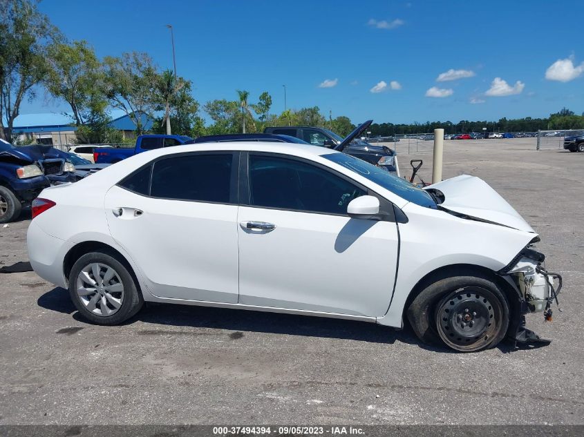 2014 TOYOTA COROLLA L/LE/S/S PLUS/LE PLUS - 2T1BURHE5EC045546