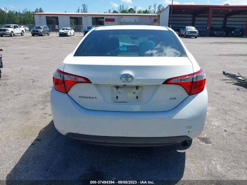 2014 TOYOTA COROLLA L/LE/S/S PLUS/LE PLUS - 2T1BURHE5EC045546
