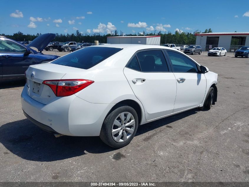 2014 TOYOTA COROLLA L/LE/S/S PLUS/LE PLUS - 2T1BURHE5EC045546