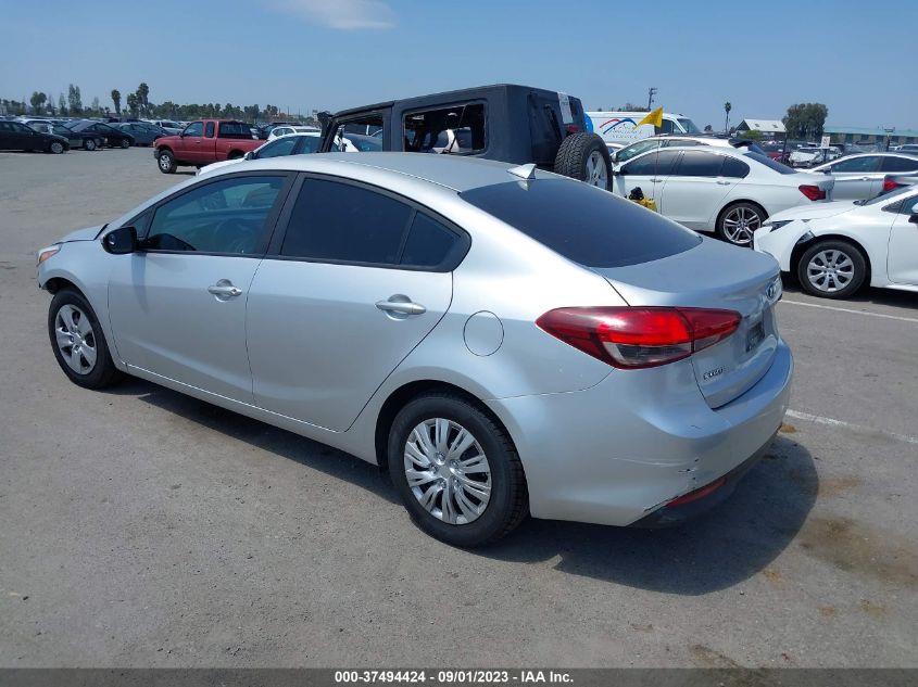 2017 KIA FORTE LX - 3KPFK4A75HE111346