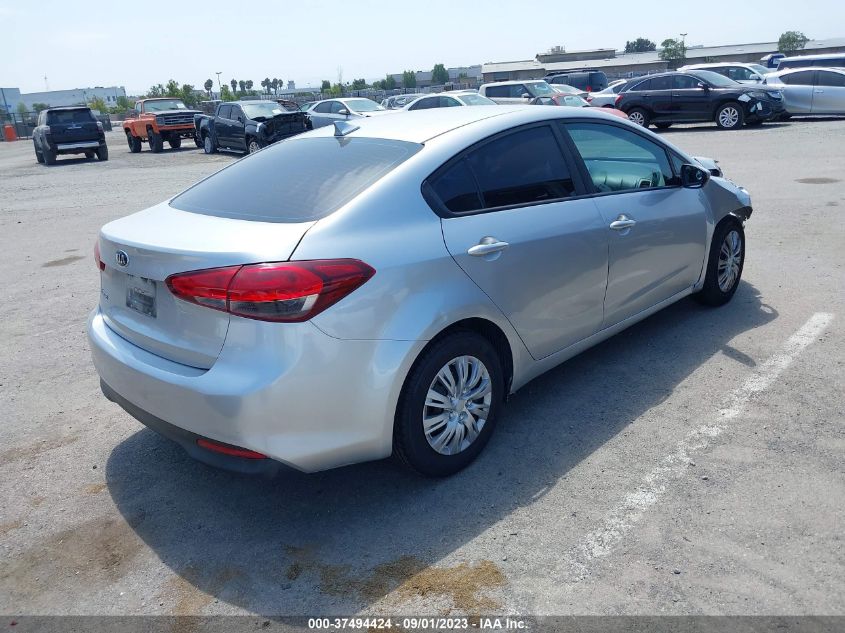 2017 KIA FORTE LX - 3KPFK4A75HE111346