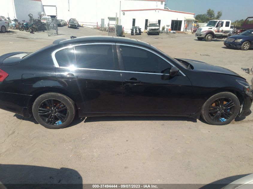 2013 INFINITI G37 SEDAN X JN1CV6AR4DM357035