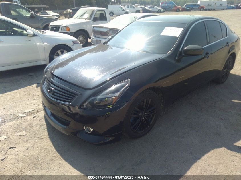 2013 INFINITI G37 SEDAN X JN1CV6AR4DM357035