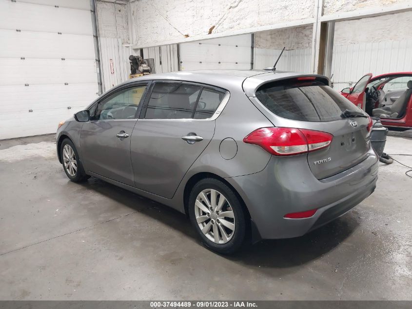 2015 KIA FORTE 5-DOOR EX - KNAFX5A81F5297621