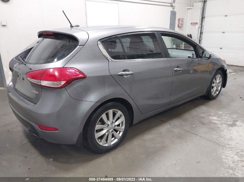 2015 KIA FORTE 5-DOOR EX - KNAFX5A81F5297621