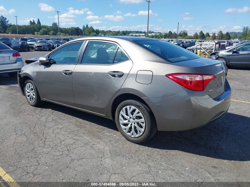 VIN 2T1BURHE1JC010674 2018 TOYOTA COROLLA L/LE/XLE/SE/XSE