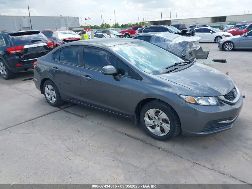 2013 HONDA CIVIC SDN LX - 2HGFB2F51DH581594