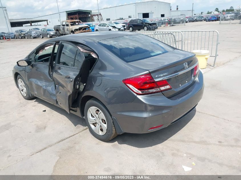 2013 HONDA CIVIC SDN LX - 2HGFB2F51DH581594