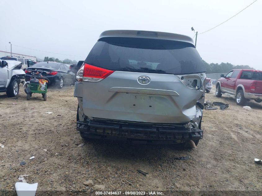 2014 TOYOTA SIENNA LE - 5TDKK3DC8ES416133