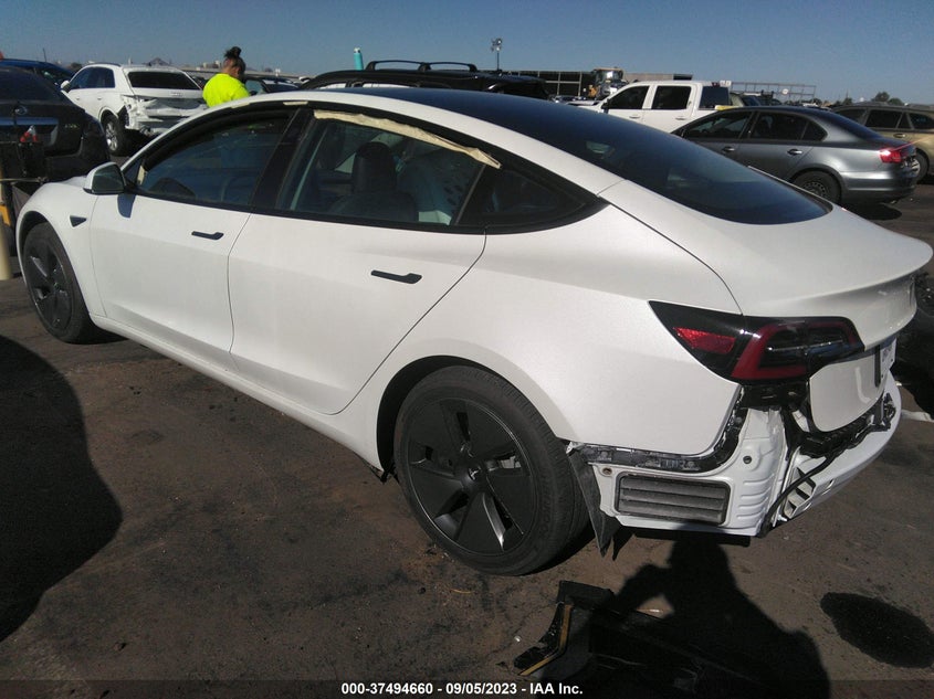 VIN 5YJ3E1EB0PF388342 2023 TESLA MODEL 3 LONG RANGE