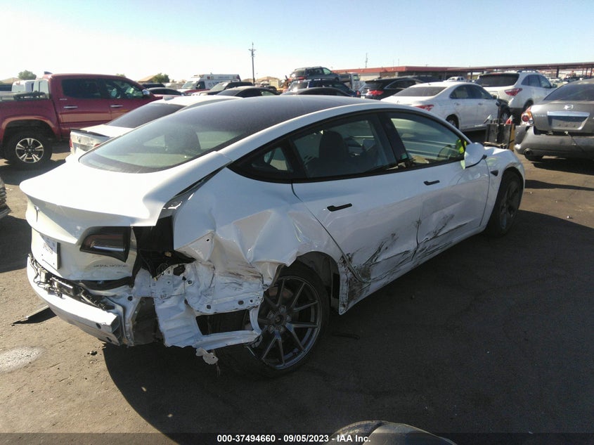 VIN 5YJ3E1EB0PF388342 2023 TESLA MODEL 3 LONG RANGE