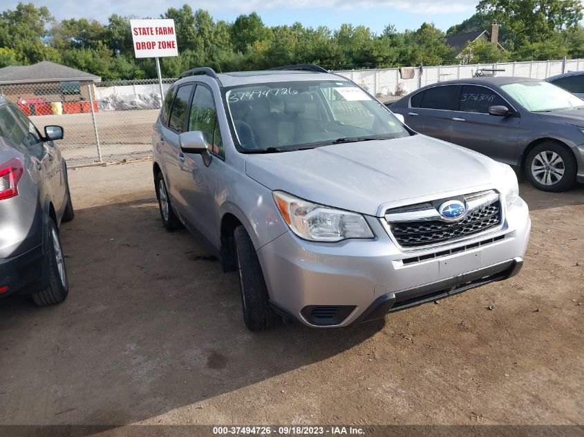 2015 SUBARU FORESTER 2.5I PREMIUM - JF2SJAFC4FH536605