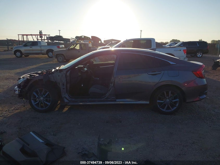 VIN 19XFC1F31LE007267 2020 HONDA CIVIC SEDAN EX