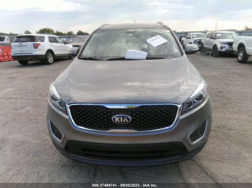 2018 KIA SORENTO LX V6 - 5XYPG4A5XJG374848