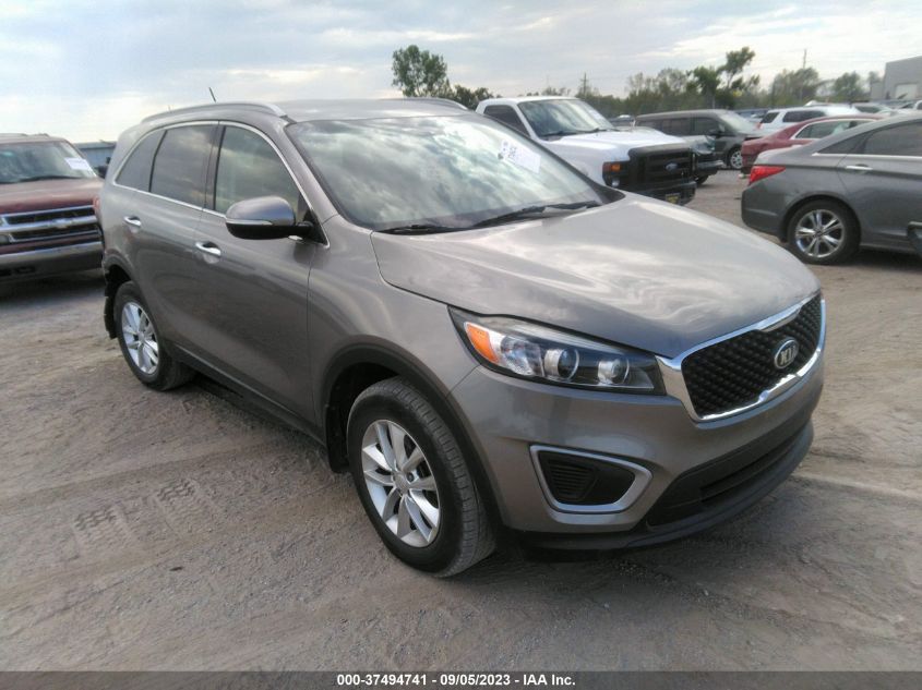 2018 KIA SORENTO LX V6 - 5XYPG4A5XJG374848