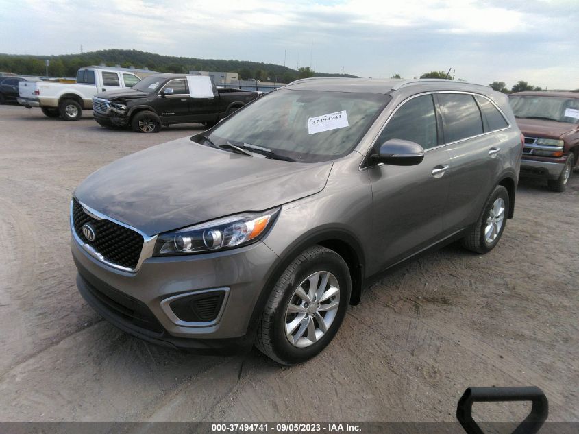 2018 KIA SORENTO LX V6 - 5XYPG4A5XJG374848