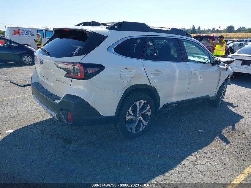 VIN 4S4BTANC3N3276697 2022 SUBARU OUTBACK LIMITED