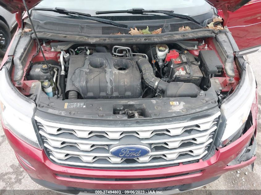 2016 FORD EXPLORER XLT - 1FM5K8DH7GGD01053