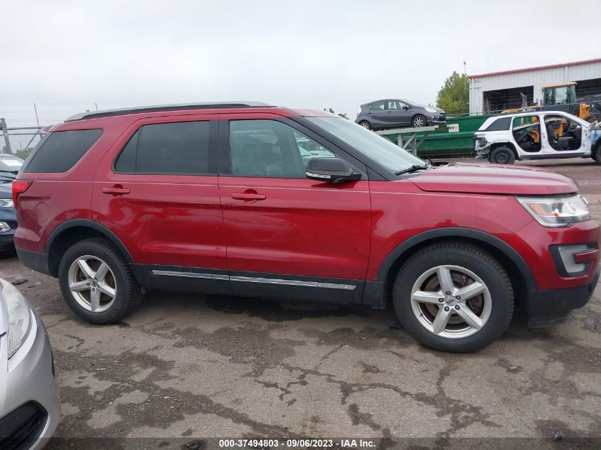 2016 FORD EXPLORER XLT - 1FM5K8DH7GGD01053