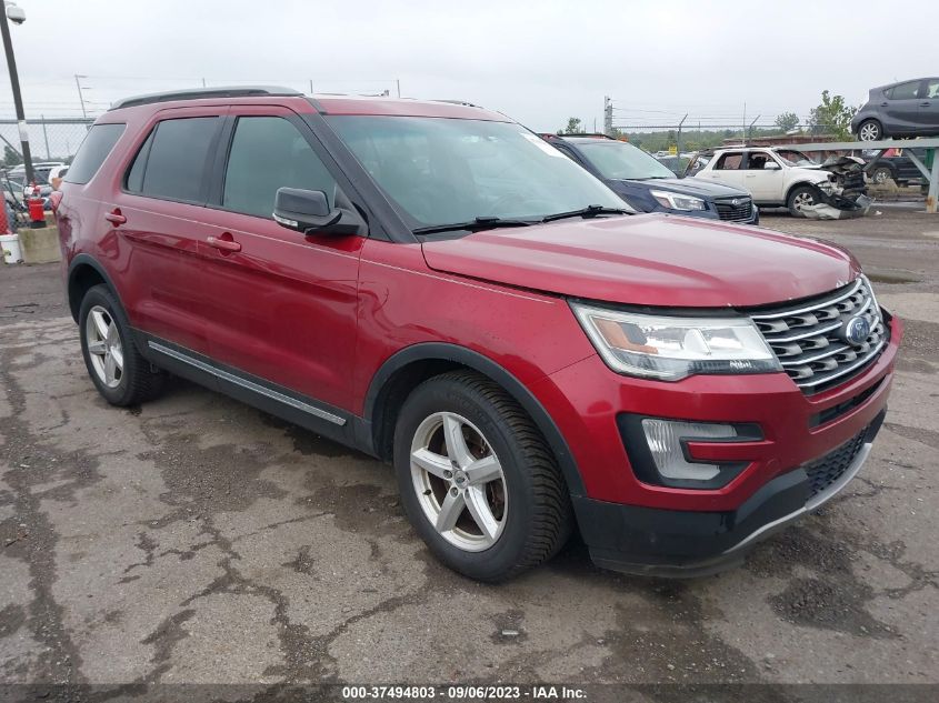 2016 FORD EXPLORER XLT - 1FM5K8DH7GGD01053