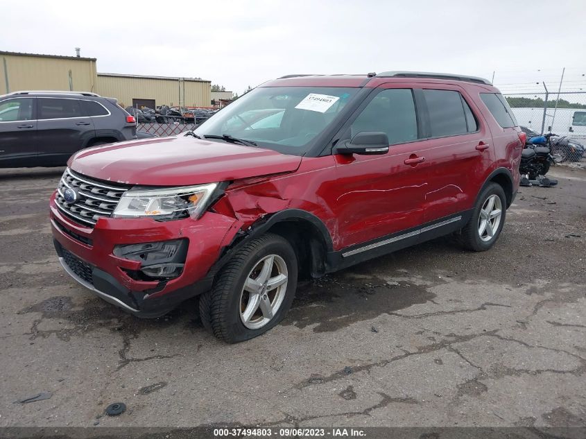 2016 FORD EXPLORER XLT - 1FM5K8DH7GGD01053