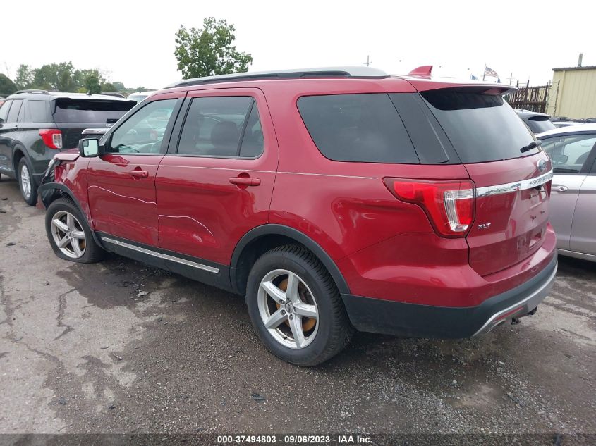 2016 FORD EXPLORER XLT - 1FM5K8DH7GGD01053