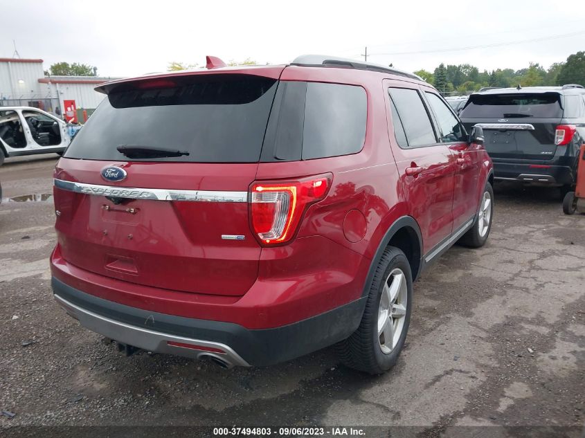 2016 FORD EXPLORER XLT - 1FM5K8DH7GGD01053